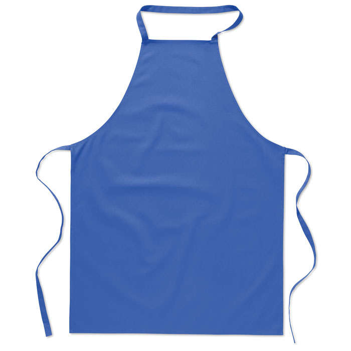 Tablier de cuisine publicitaire - Kitab Bleu royal